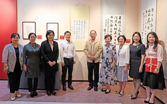 董必武手迹展在穗开幕！这幅手迹与一位广药“双百人物”有关......